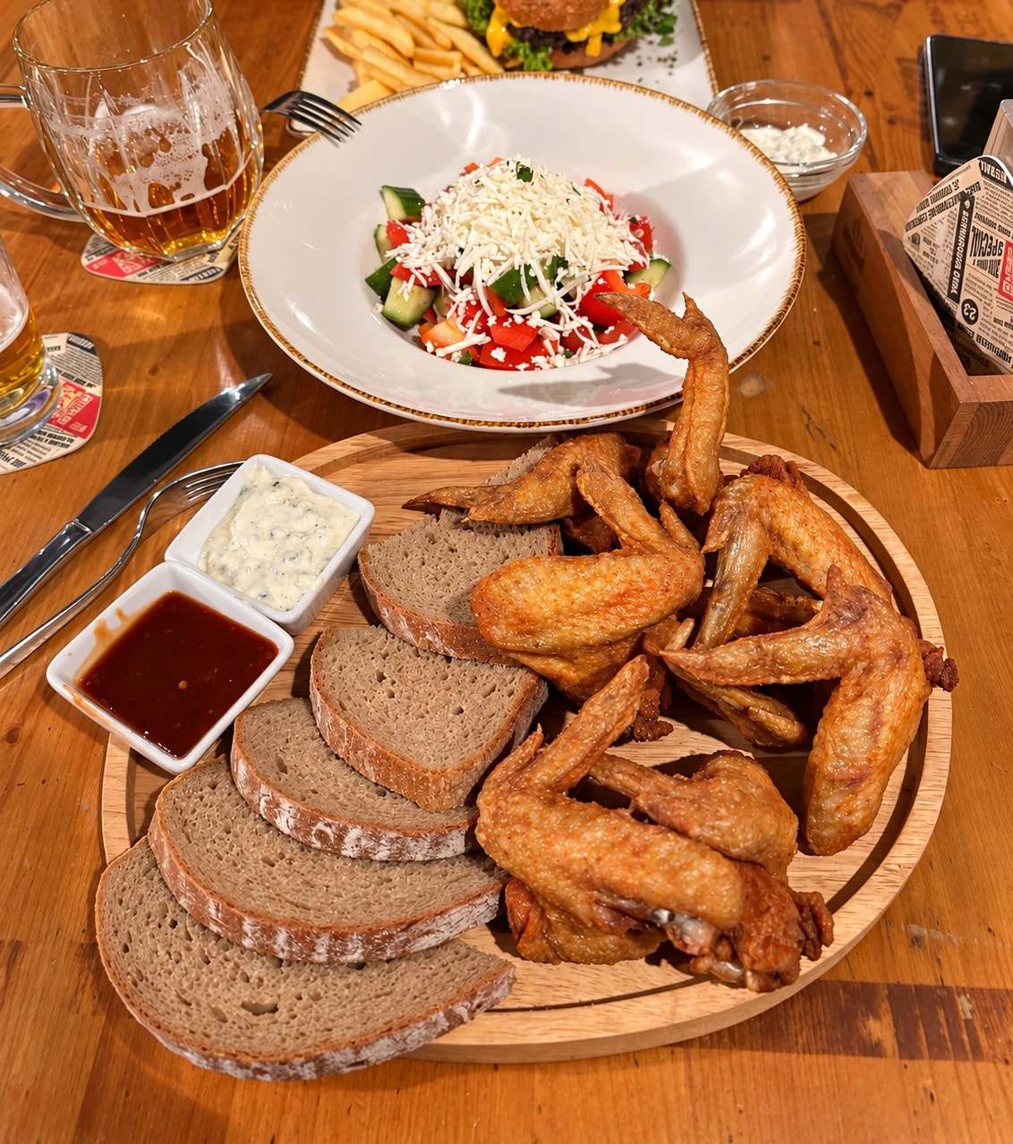 Jídlo z nabídky restaurace